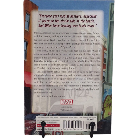 Marvel's Miles Morales : Spider-Man by Jason Reynolds - Marvel YA Book - Picture 2 of 6